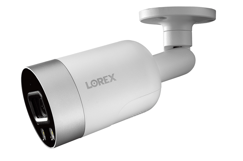 4K Ultra HD 8-Channel IP Security System with 4 Smart Deterrence 4K (8MP) Cameras, Smart Motion Detection and Smart Home Voice Control - Lorex Corporation