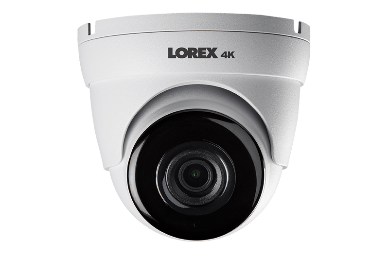 4K Ultra HD IP NVR security camera system with four 4K (8MP) IP cameras - Lorex Corporation