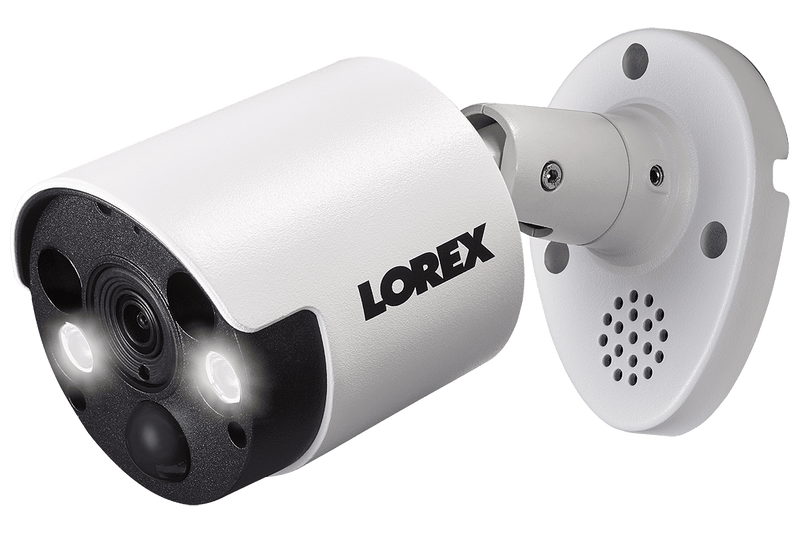 4K Ultra HD IP NVR System with 8 Active Deterrence Security Cameras, 130ft Night Vision - Lorex Corporation
