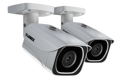 4K Ultra HD Resolution 8MP Outdoor Metal IP Camera, 130FT Color Night Vision, HEVC (2-pack) - Lorex Corporation