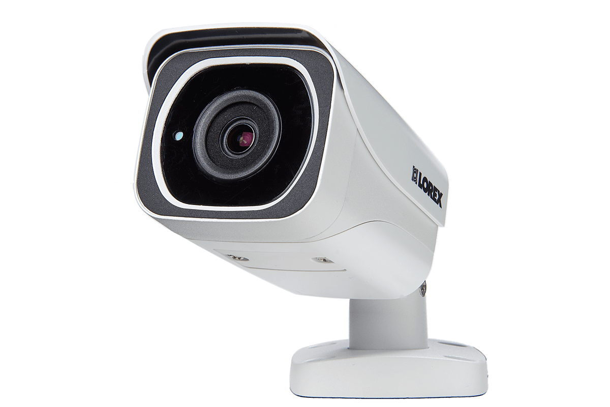 4K Ultra HD Resolution 8MP Outdoor Metal IP Camera, 130FT Color Night Vision, HEVC (4-pack) - Lorex Corporation