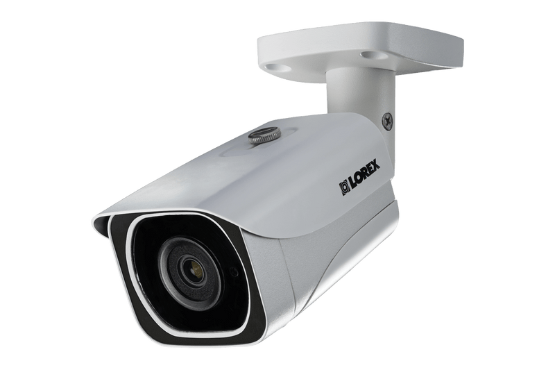 4K Ultra HD Resolution 8MP Outdoor Metal IP Camera, 130FT Color Night Vision, HEVC - Lorex Corporation