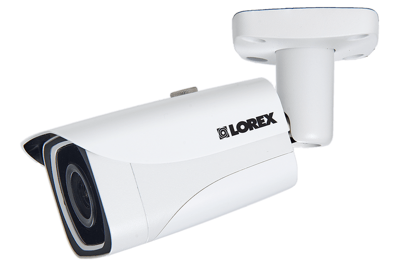 4K Ultra HD Resolution 8MP Outdoor Metal IP Camera, 130FT Color Night Vision, HEVC - Lorex Corporation