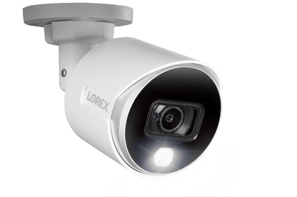 4K Ultra HD Security System with Four 4K (8MP) Active Deterrence Cameras featuring Smart Motion Detection and Smart Home Voice Control - Lorex Corporation