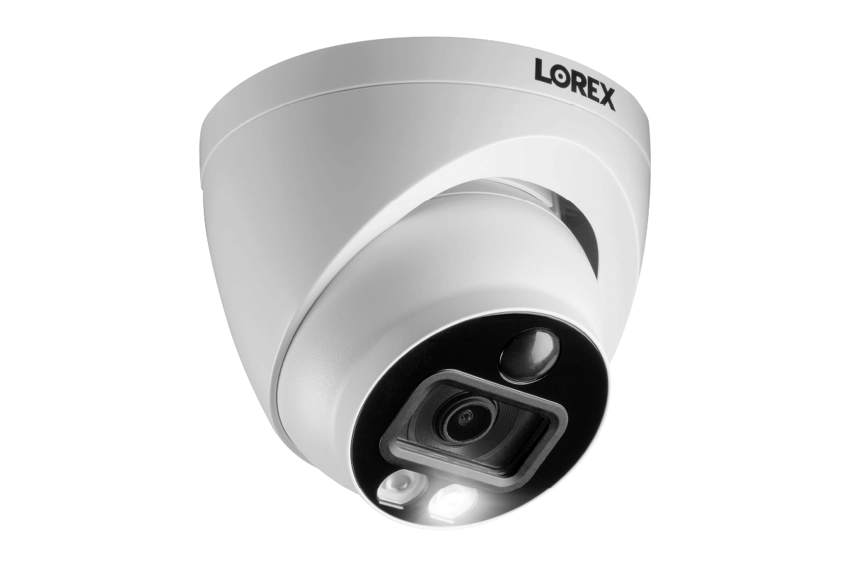 4K Ultra HD Security System with Twelve 4K (8MP) Active Deterrence Cameras featuring Smart Motion Detection and Smart Home Voice Control - Lorex Corporation