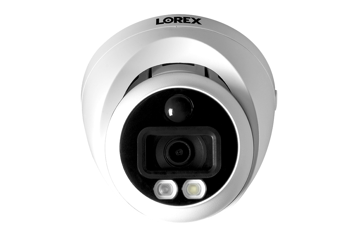 4K Ultra HD Security System with Twelve 4K (8MP) Active Deterrence Cameras featuring Smart Motion Detection and Smart Home Voice Control - Lorex Corporation