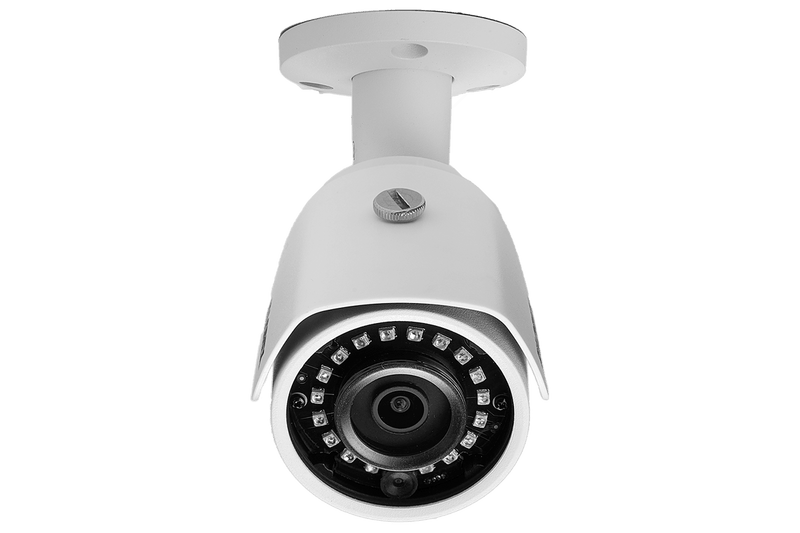 4MP Outdoor Metal Camera with 130FT Color Night Vision-White (2-pack) - Lorex Corporation