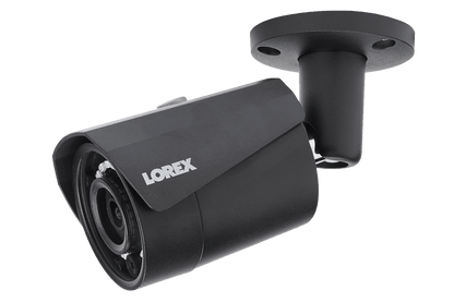 4MP Outdoor Metal Camera with 150FT Color Night Vision, HEVC, Black - Lorex Corporation