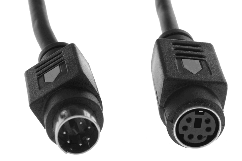 55FT security extension cable (Black) - 6PIN DIN extension cable - Lorex Corporation