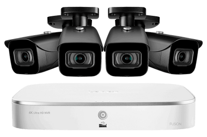 8-Channel Fusion NVR System with Four 4K (8MP) Smart IP Cameras - Lorex Corporation