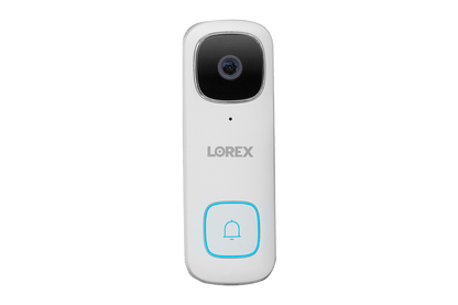 8-Channel NVR Fusion System with Four 4K (8MP) IP Cameras, 2K Wi-Fi Video Doorbell, and Smart Sensor Starter Kit - Lorex Corporation