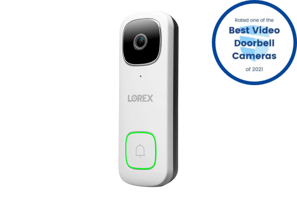 8-Channel NVR Fusion System with Four 4K Smart Deterrence IP Dome Cameras, 2K Wi-Fi Video Doorbell and Smart Sensor Starter Kit - Lorex Corporation