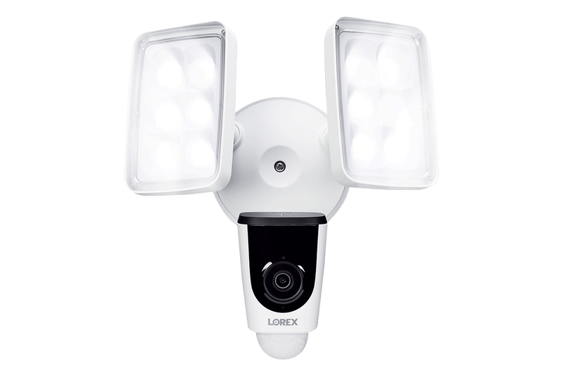 8-Channel NVR Fusion System with Six 4K Smart Deterrence IP Dome Security Cameras, Wi-Fi Floodlight and Indoor Camera - Lorex Corporation
