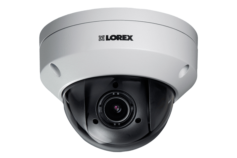 8-Channel NVR System with 4 Pan-Tilt-Zoom Outdoor Metal Cameras - Lorex Corporation