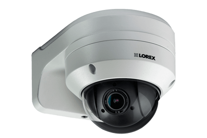 8-Channel NVR System with 4 Pan-Tilt-Zoom Outdoor Metal Cameras - Lorex Corporation