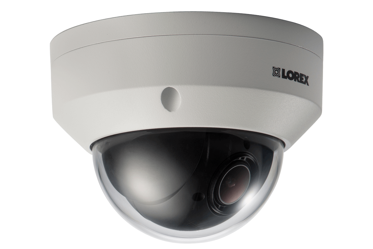 8-Channel NVR System with 4 Pan-Tilt-Zoom Outdoor Metal Cameras - Lorex Corporation
