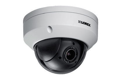 8-Channel NVR System with 4 Pan-Tilt-Zoom Outdoor Metal Cameras - Lorex Corporation