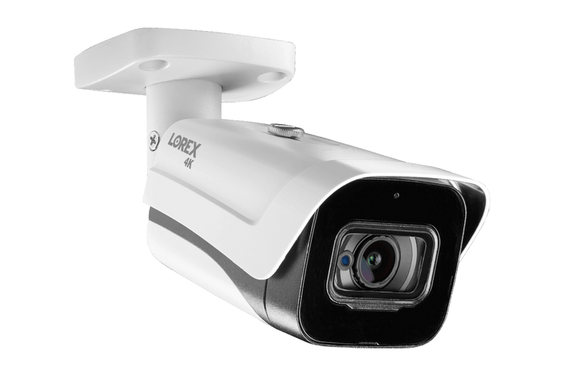 8-Channel System with Four 4K (8PM) Outdoor Cameras featuring Listen-In Audio, Smart Motion Detection and Color Night Vision - Lorex Corporation