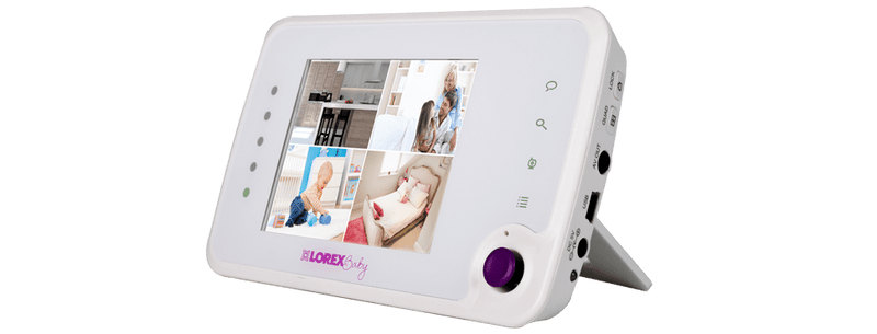 Baby monitor with PTZ camera and 3.5inch monitor - Lorex Corporation