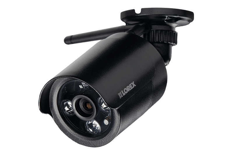 Black wireless cameras with night vision (2-pack) - Lorex Corporation