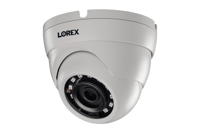 Complete Home Security System featuring 4K Ultra HD DVR, Four 1080p HD Dome Cameras and Monitor - Lorex Corporation