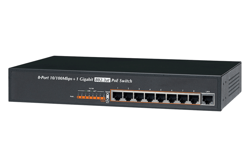 DEAL OF THE DAY! 8-Channel High-Power PoE SwitchD - Lorex Corporation