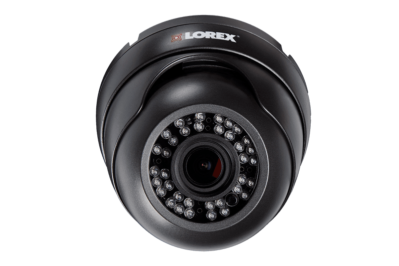 HD 1080p Home Security System with 6 Dome Cameras (4 with Varifocal Zoom Lenses) - Lorex Corporation