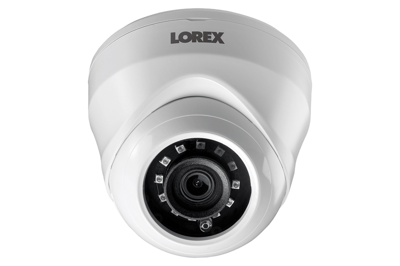 HD Security Camera System with eight 1080p Dome Cameras & Lorex Secure Connectivity - Lorex Corporation