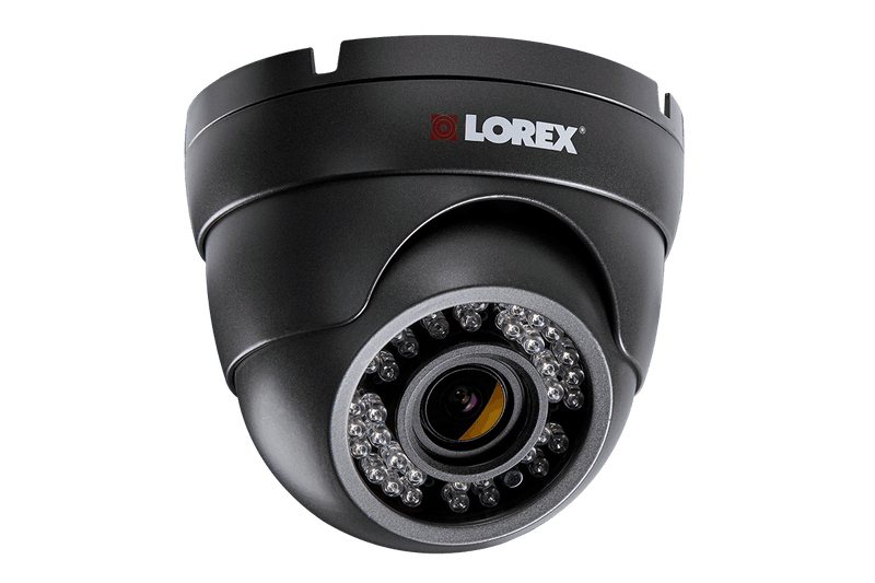 HD Security System with 8-Channel 4K DVR, Two 1080p Outdoor Bullets and Two 1080p Motororized Varifocal Domes - Lorex Corporation