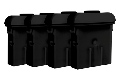 High-Capacity 4 Cell Battery Pack for LWB3900 Wire-Free Cameras (Black - 4-pack) - Lorex Corporation