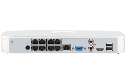 High Definition IP Security Camera System with 8 Channel NVR and 8 Outdoor 2K (3MP) IP Cameras - Lorex Corporation