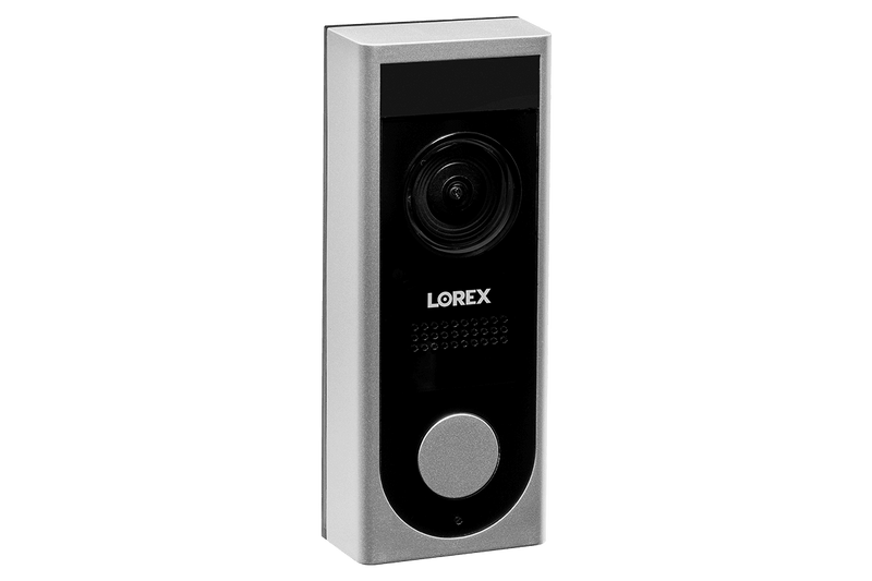 Home Monitoring Kit featuring Wi-Fi Floodlight Camera and 1080p HD Video Doorbell - Lorex Corporation