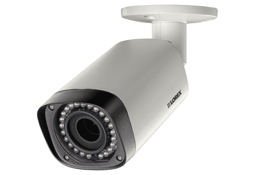 Indoor/Outdoor Security Cameras with Motorized Lenses (4-Pack) - Lorex Corporation