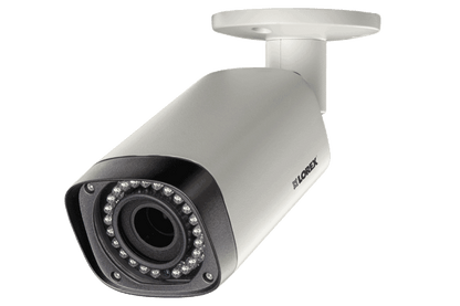 Indoor/Outdoor Security Cameras with Motorized Lenses (4-Pack) - Lorex Corporation