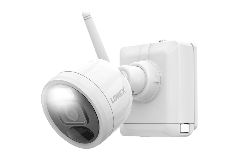 Lorex 2K Battery-Operated System with Active Deterrence Cameras and Person Detection - Lorex Corporation