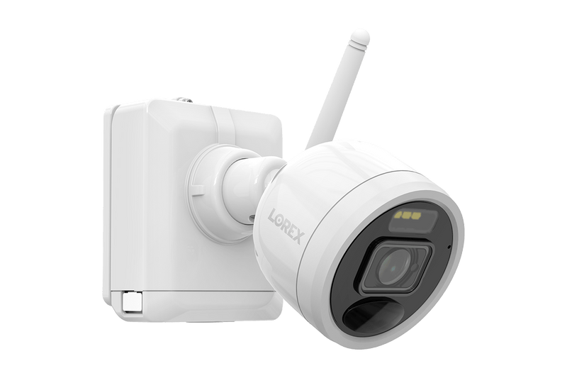 Lorex 2K Battery-Operated System with Active Deterrence Cameras and Person Detection - Lorex Corporation