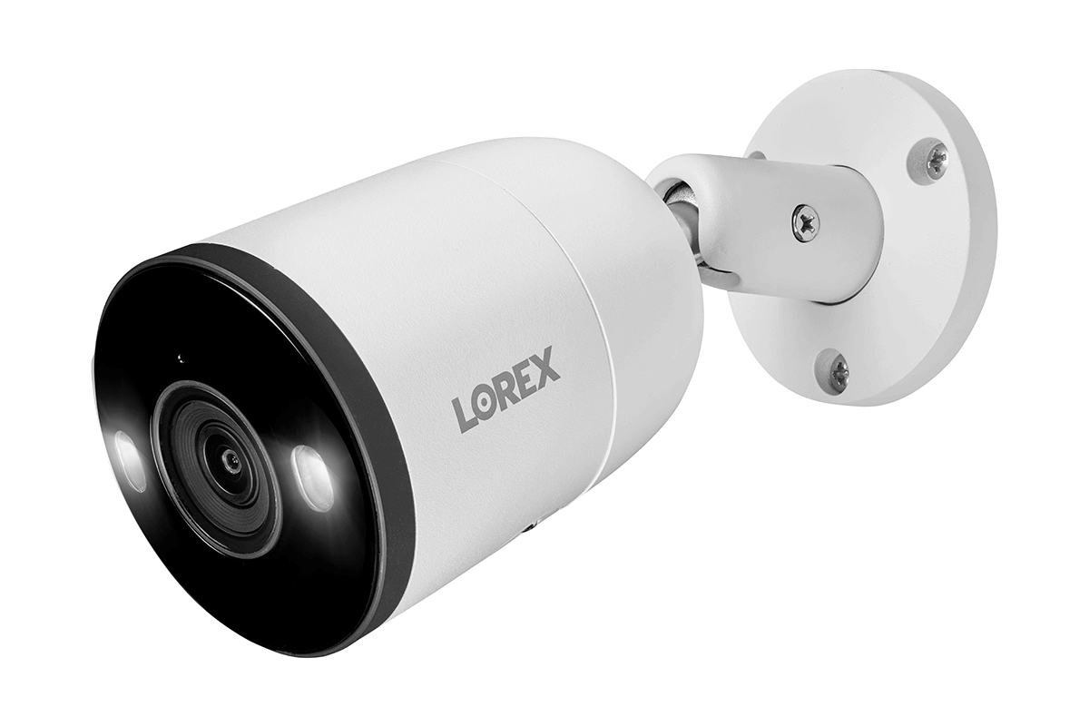 Lorex 4K (16 Camera Capable) 3TB Wired NVR System with 8 Smart Deterrence Bullet Cameras - Lorex Corporation