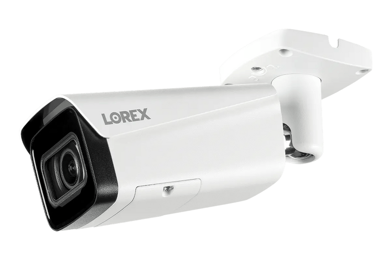 Lorex 4K (16 Camera Capable) 4TB Wired NVR System with Nocturnal 4 Smart IP Bullet Cameras Featuring Motorized Varifocal Lens, Vandal Resistant and 30FPS Recording - Lorex Corporation