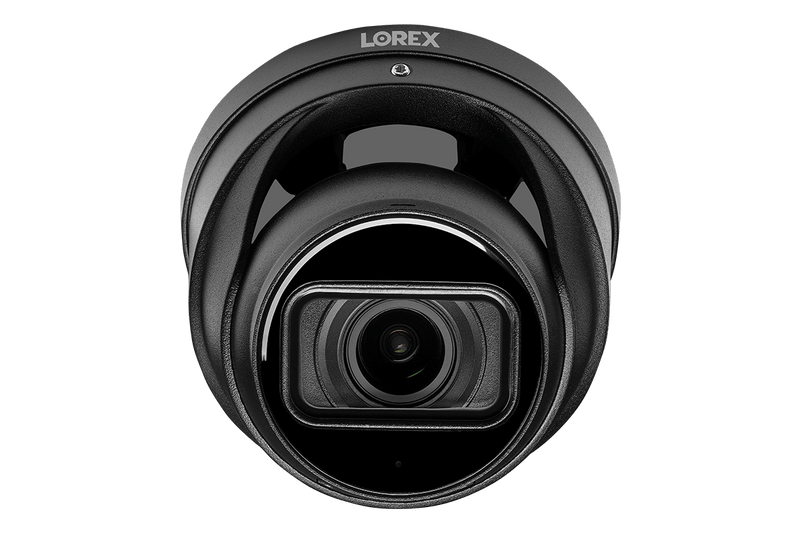 Lorex 4K (16 Camera Capable) 4TB Wired NVR System with Nocturnal 4 Smart IP Dome Cameras Featuring Motorized Varifocal Lens, Listen-In Audio and 30FPS Recording - Lorex Corporation