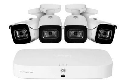 Lorex 4K 16-Camera Capable (8 Wired + 8 Fusion Wi-Fi) 2TB NVR System with 4 Bullet Cameras - Lorex Corporation