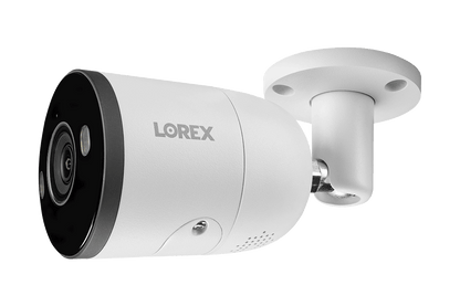 Lorex 4K 16-Camera Capable (8 Wired + 8 Fusion Wi-Fi) 2TB NVR System with 4 Bullet Cameras Featuring Smart Deterrence and 2-Way Audio - Lorex Corporation