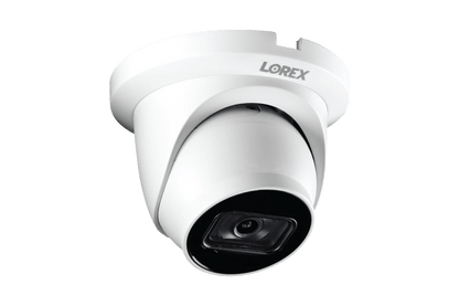 Lorex 4K 16-Camera Capable (8 Wired + 8 Fusion Wi-Fi) 2TB Wired NVR System with IP Dome Cameras featuring Listen-In Audio - Lorex Corporation