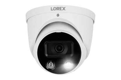 Lorex 4K 16 Camera Capable (8 Wired and 8 Fusion Wi-Fi) 2TB Wired NVR System with 3 Dome Cameras Featuring Smart Deterrence and 2-Way Talk - Amazon - Lorex Corporation