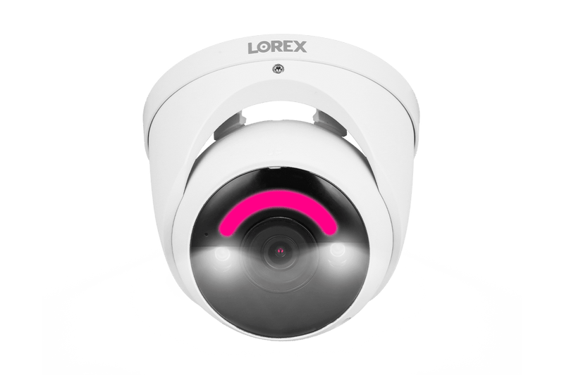 Lorex 4K 16 Camera Capable (8 Wired and 8 Fusion Wi-Fi) 2TB Wired NVR System with 3 Dome Cameras Featuring Smart Security Lighting - Amazon - Lorex Corporation