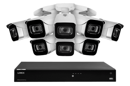 Lorex 4K 16-Channel 3TB NVR System with 8 IP Bullet Cameras - Lorex Corporation