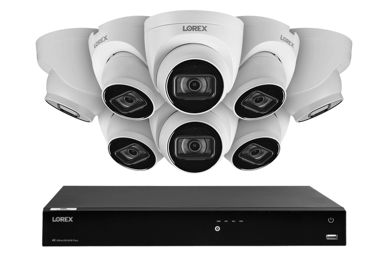 Lorex 4K 16-Channel 3TB NVR System with 8 IP Dome Cameras - Lorex Corporation