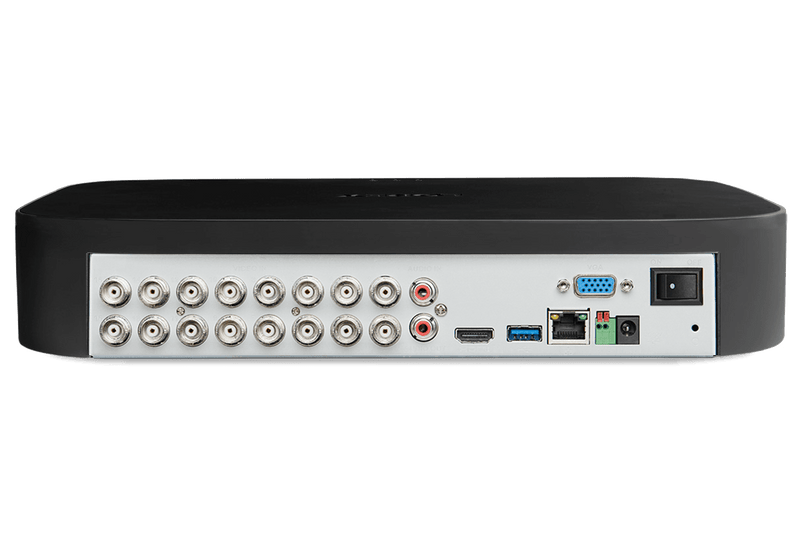 Lorex 4K 16-Channel 3TB Wired DVR System with Outdoor Audio Security Cameras - Lorex Corporation