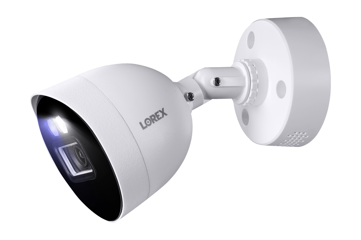 Lorex 4K 20 Camera Capable (16 Wired and 4 Fusion Wi-Fi) 2TB Wired DVR System with 8 Smart Deterrence Cameras - Lorex Corporation