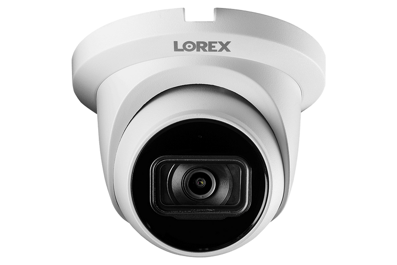 Lorex 4K (32 Camera Capable) 8TB NVR System with 8 Nocturnal 3 Listen-in Audio Dome IP Cameras & 8 Motorized Varifocal IP Cameras - Lorex Corporation