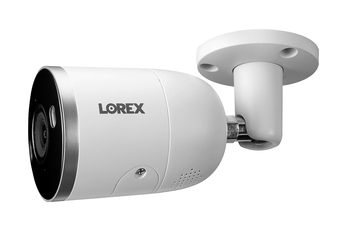 Lorex 4K (8 Camera Capable) NVR System with 8 Smart Deterrence IP Cameras and Smart Sensor Starter Kit - Lorex Corporation
